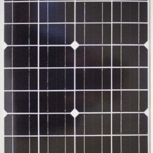 KT SOLAR - 20 Watt, 12V Single Cell Mono-crystalline Solar Panel