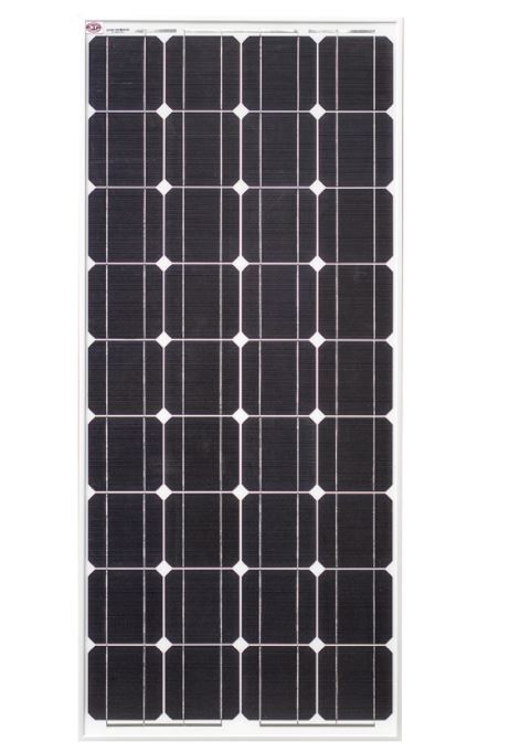 KT SOLAR - 100 Watt, 12V Single Cell Mono-crystalline Solar PaneL
