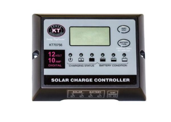 KT SOLAR - Solar Charge Regulator PWM, 10Amp
