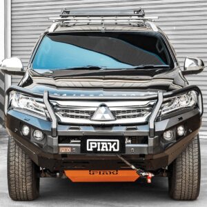 PIAK ELITE POST BAR W/ BLACK TOW POINTS TO SUIT MITSUBISHI PAJERO SPORT QE (2016-2019) (replaces OE Washer Bottle)