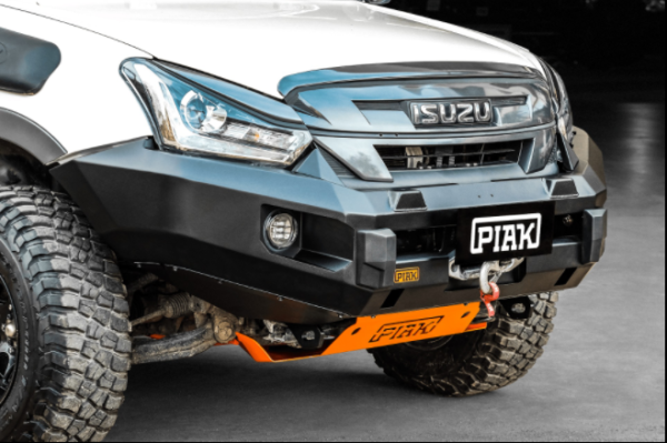 PIAK ELITE NON LOOP BAR W/BLACK TOW POINTS & ORANGE UBP TO SUIT ISUZU MU-X (2013-2017)