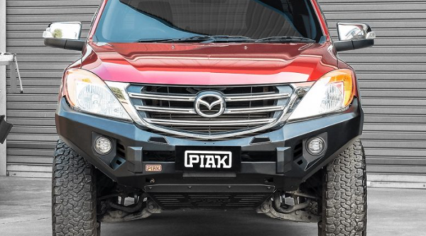 PIAK ELITE NON LOOP BAR W/BLACK TOW POINTS & BLACK UBP TO SUIT MAZDA BT-50 (2011-2020)
