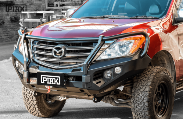 PIAK ELITE POST BAR W/ BLACK TOW POINTS & BLACK UBP TO SUIT MAZDA BT-50 (2011-2020)