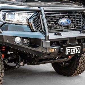PIAK ELITE POST BAR W/ ORANGE TOW POINTS & BLACK UBP TO SUIT FORD RANGER & EVEREST (2015-2021)