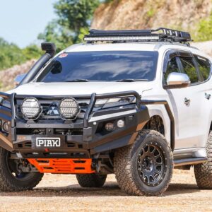 PIAK ELITE POST BAR W/BLACK TOW POINTS & BLACK UBP TO SUIT MITSUBISHI PAJERO SPORT QF (2020-ON)