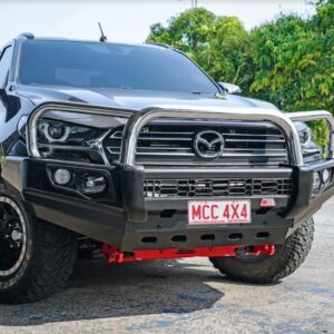 MCC FALCON STAINLESS TRIPLE LOOP BAR W/UBP & FOGS TO SUIT MAZDA BT50 2021 ON