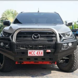 MCC FALCON STAINLESS SINGLE LOOP BAR W/UBP (NO FOGS) TO SUIT MAZDA BT50 2021 ON