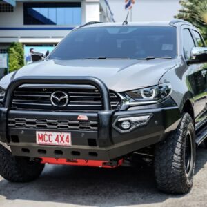 MCC PHEONIX BLACK SINGLE LOOP BAR W/UBP & FOGS TO SUIT MAZDA BT50 2021 ON