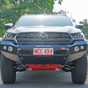 MCC NO LOOP ROCKER BAR W/FOGS (SQUARE LIGHTS) TO SUIT MAZDA BT50 2021 ON