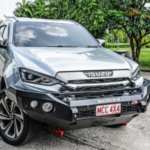 MCC NO LOOP ROCKER FRONT BAR W/UBP & FOGS - ISUZU MUX 2021 ON