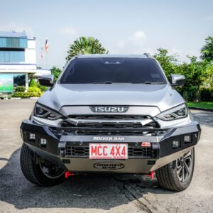 MCC LOW LOOP ROCKER FRONT BAR W/UBP & FOGS - ISUZU MUX 2021 ON