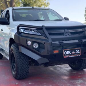 PIAK ELITE POST BAR W/ BLACK TOW POINTS & UBP TO SUIT MITSUBISHI TRITON (11/2018-ON)