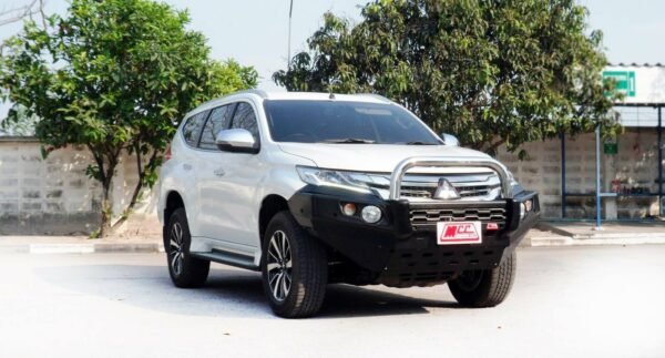 MCC FALCON STAINLESS TRIPLE LOOP BULLBAR W/FOGS AND PLATES TO SUIT MITSUBISHI PAJERO SPORT 2020 ON