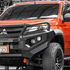 PIAK ELITE POST BAR W/ORANGE TOW POINTS & BLACK UBP TO SUIT MITSUBISHI TRITON MR (2019-ON)