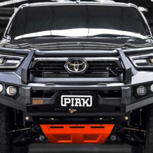 PIAK ELITE POST BAR W/BLACK TOW POINTS & BLACK UBP TO SUIT TOYOTA HILUX (2020-ON)