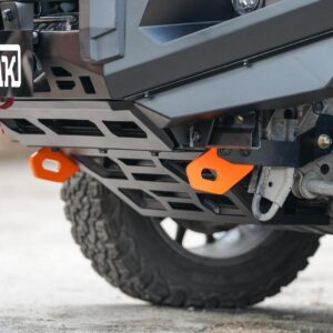PIAK ELITE NO LOOP BAR W/ORANGE TOW POINTS & BLACK UBP TO SUIT TOYOTA HILUX (2020-ON)