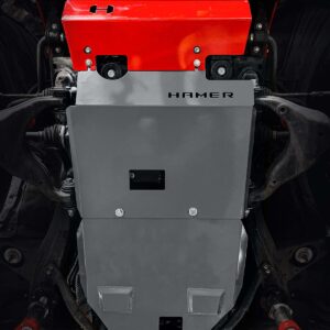 HAMER BASH PLATE (RED) TO SUIT TOYOTA PRADO 150 SERIES (2009-ON)