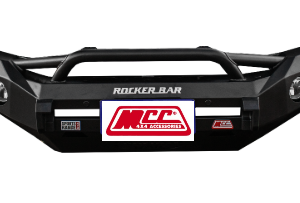 MCC ROCKER BAR LOW LOOP W/SQUARE FOGS TO SUIT NISSAN PATROL GU Y61 12/1997-09/2004