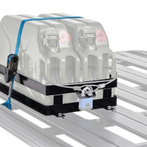 RHINO-RACK Double Jerry Can Holder (Horizontal)