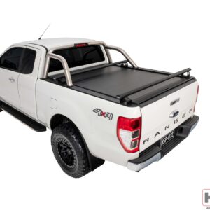 HSP Roll R Cover Series 3 To Suit Ford Ranger & Raptor (2011-2022) Extra Cab with Genuine A Frame Sports Bar