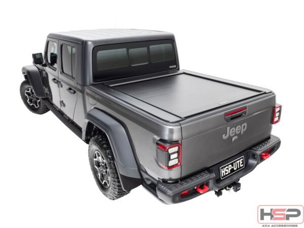 Roll R Cover Series 3 To Suit Dual Cab (No Sports Bar). Only Compatible With Tail Rail System - Jeep Gladiator 2020 ON