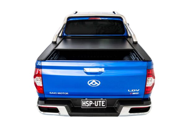 Roll R Cover Series 3 To Suit LDV T60 SK8C 2018+ Mega Tub With Genuine Chrome A Frame Sports Bar