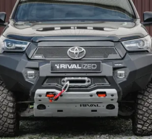 RIVAL ALLOY FRONT BUMPER TO SUIT TOYOTA HILUX (2021-ON)