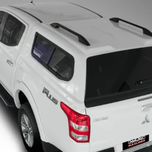MAXTOP FULL OPTION CANOPY TO SUIT MITSUBISHI TRITON 2015 ON - SLIDE WINDOWS
