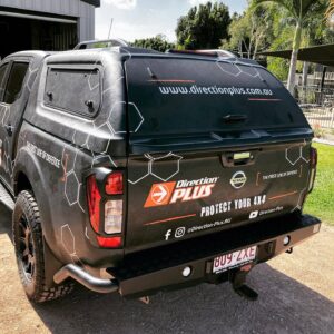 MAXTOP FULL OPTION CANOPY TO SUIT NISSAN NAVARA DUAL CAB 2015-2021 - LIFT WINDOWS