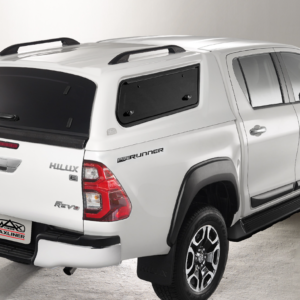 MAXTOP FULL OPTION CANOPY TO SUIT TOYOTA HILUX DUAL CAB 2015 ON - SLIDE WINDOWS