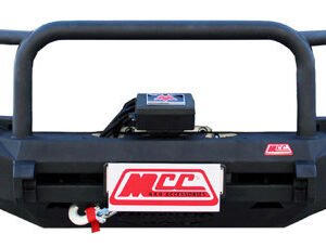 MCC ROCKER SANDBLACK TRIPLE LOOP WELDED W/ FOG & PLATES TO SUIT TOYOTA LANDCRUISER 200 SERIES 2016-2021