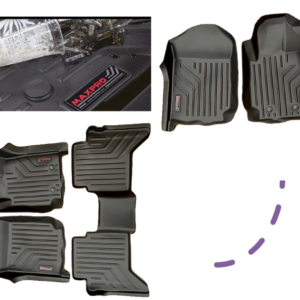 MAXPRO FLOOR LINER (COMPLETE SET ROWS 1 & 2 ROWS) SUITS TOYOTA LANDCRUISER 200 SERIES GX & GXL 2010