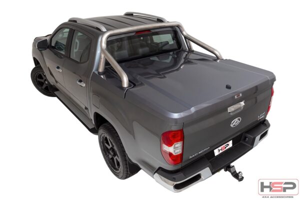HSP Premium Hard Lid 3 Piece To Suit LDV T60 SK8C 2018+ Dual Cab With Chrome Bar