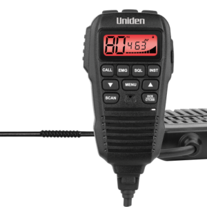 Uniden 5 Watt Mini Compact UHF CB Mobile Radio With Remote Speaker Mic - Escape Value Pack (UH6060VP)