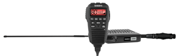Uniden 5 Watt Mini Compact UHF CB Mobile Radio With Remote Speaker Mic - Escape Value Pack (UH6060VP)
