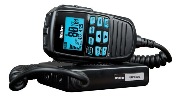 Uniden 5 Watt Mini Compact UHF CB Mobile Radio With Remote Speaker Mic & Master Scan (UH8060S)