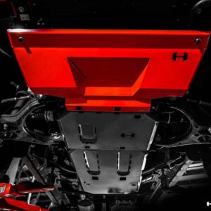 HAMER BASH PLATE (RED) TO SUIT FORD RANGER & EVEREST (2022-ON)
