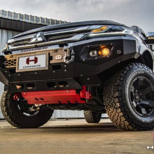 HAMER BASH PLATE (RED) TO SUIT MITSUBISHI PAJERO SPORT QF (2020-ON)