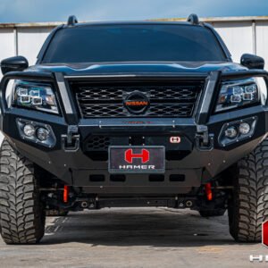 HAMER KING SERIES PLUS 3 LOOP BULL BAR TO SUIT NISSAN NAVARA (2021-ON)