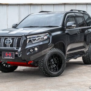 HAMER KING SERIES PLUS 3 LOOP BULL BAR TO SUIT TOYOTA PRADO 150 SERIES (2018-ON)