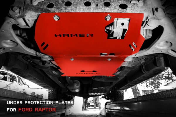 HAMER UNDERBODY PROTECTION PLATES (3PC) TO SUIT FORD RAPTOR (2018-2021)