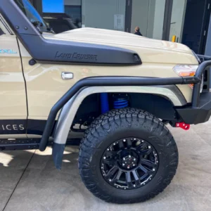 OFFROAD ANIMAL Rock Sliders W/ Scrub Rails To Suit Toyota Land Cruiser 78 & 79 Series (2007-On)