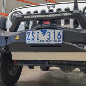 OFFROAD ANIMAL Skid Plate For Predator Bull Bar To Suit Jeep Wrangler JK (2007-2018)