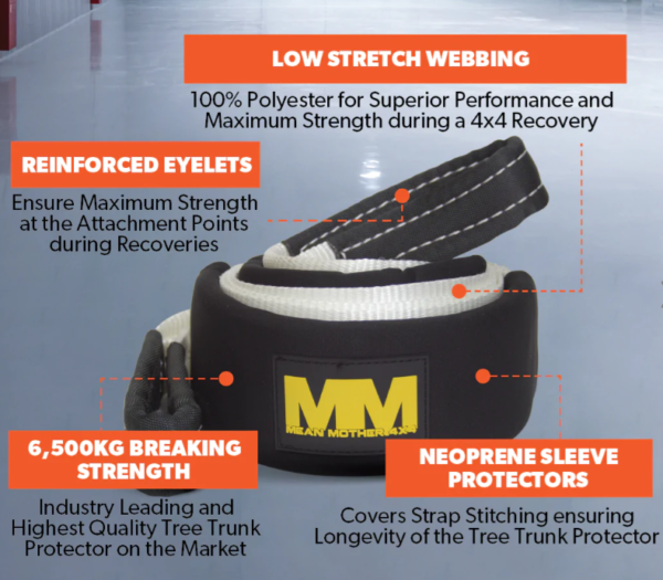 MEAN MOTHER 75mm x 5m Tree Trunk Protector (12,000kg)