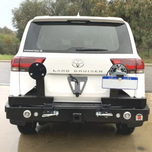 OUTBACK ACCESSORIES DUAL WHEEL CARRIER TO SUIT LAND CRUISER 300 SERIES GX (2022-ON)