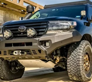 RIVAL ALLOY FRONT BUMPER TO SUIT TOYOTA LAND CRUISER 200 SERIES (2008 - 2015)