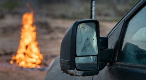 Clearview Towing Mirrors [Next-Gen, Pair, Heat, Camera, Power-Fold, BSM, OAT Sensor, Indicators, Electric, Black] To Suit Ranger & Everest (2022-On)