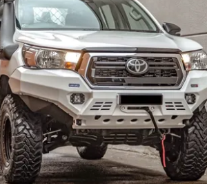RIVAL ALLOY FRONT BUMPER TO SUIT TOYOTA HILUX ROCCO (2018 - 2021)