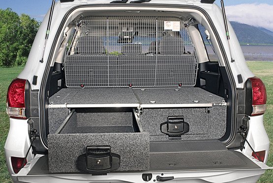 4WD INTERIORS 950 SERIES ROLLER DRAWERS TO SUIT TOYOTA LANDCRUISER 100 SERIES
