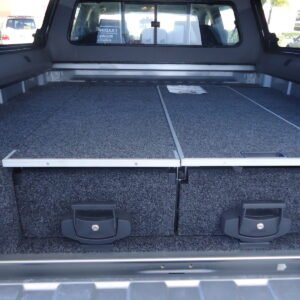 4WD INTERIORS 1620 SERIES ROLLER DRAWERS - NISSAN NAVARA D40 RX EXTRA CAB 10/2005-2014